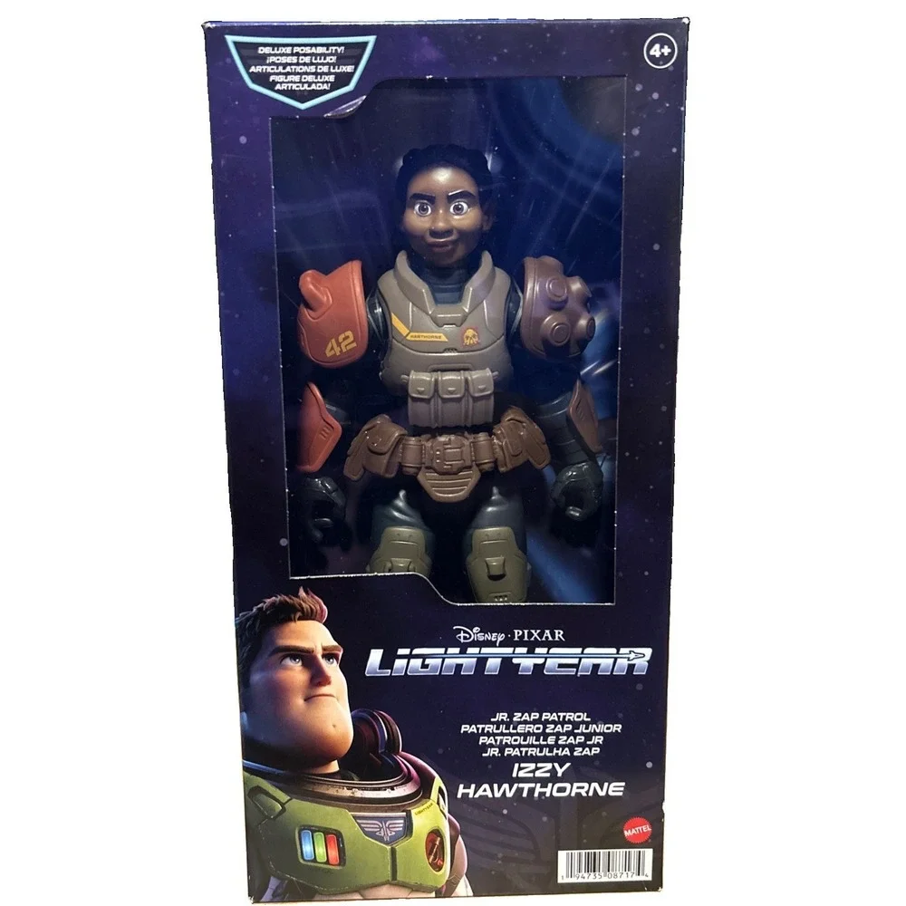 Disney Pixar 2021 Mattel Lightyear Izzy Hawthorne   Figure 12' Sealed